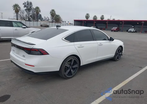 2024 Honda Accord Hybrid Sport из США, поврежденный, VIN 1HGCY2F54RA084448